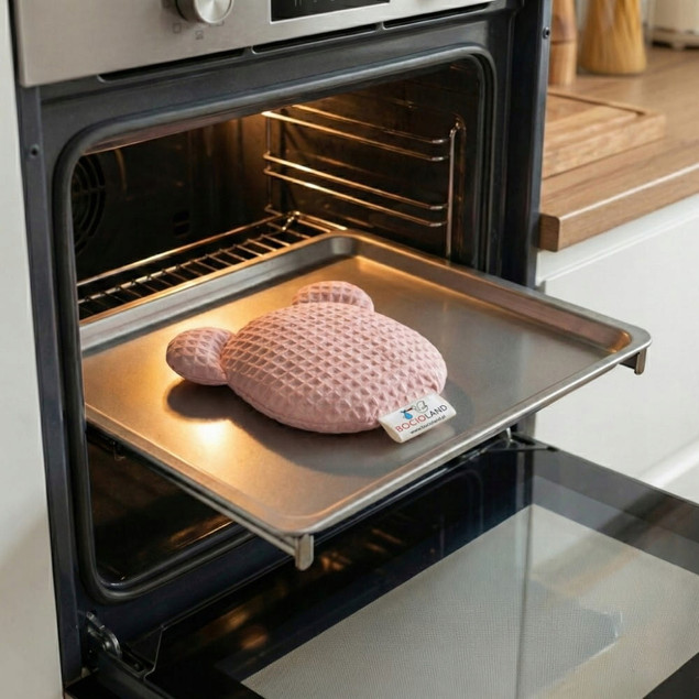 BOCIOLAND Termofor z PESTEK WIŚNI Medyczny Antyalergiczny Na Ból RÓŻ 180g