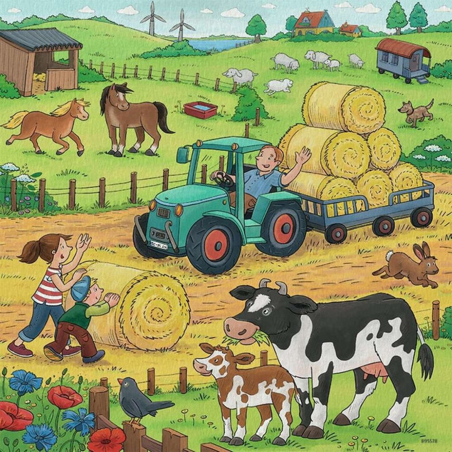 Puzzle Ravensburger 3 szt. papierowe 49 elementów