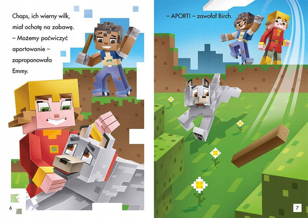 Minecraft Ucieczka Z Netheru Tryb Czytania Nick Eliopulos 7+ HarperKids