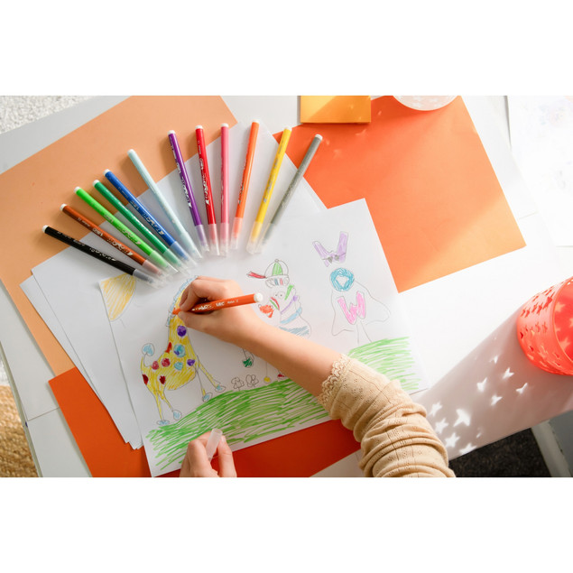 Flamastry Kid Couleur Fluo 20+4 kolory BIC
