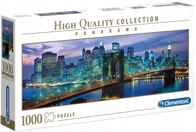 Puzzle Panorama HQ 1000 New York Brooklyn 39434