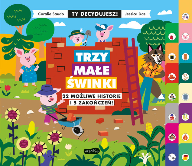 Ty decydujesz! Trzy małe świnki Coralie Saudo