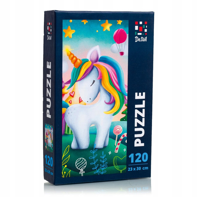 Puzzle Roter Kafer 120 el. Mały Słodki Jednorożec