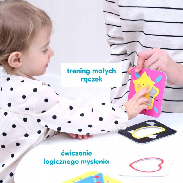 Puzzle Odkrywam Kształty 18m+ - CzuCzu