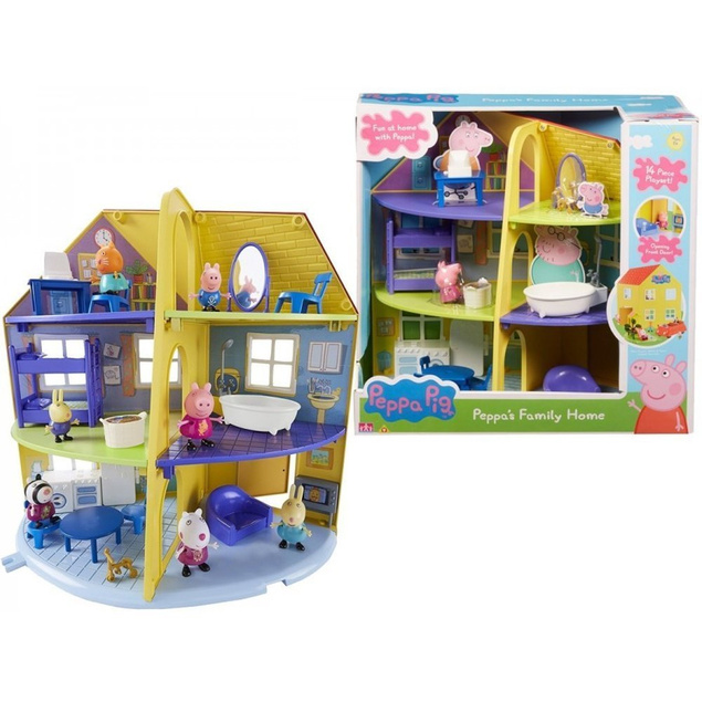 Tm Toys zestaw Świnka Peppa Domek Rodzinny PEP06384