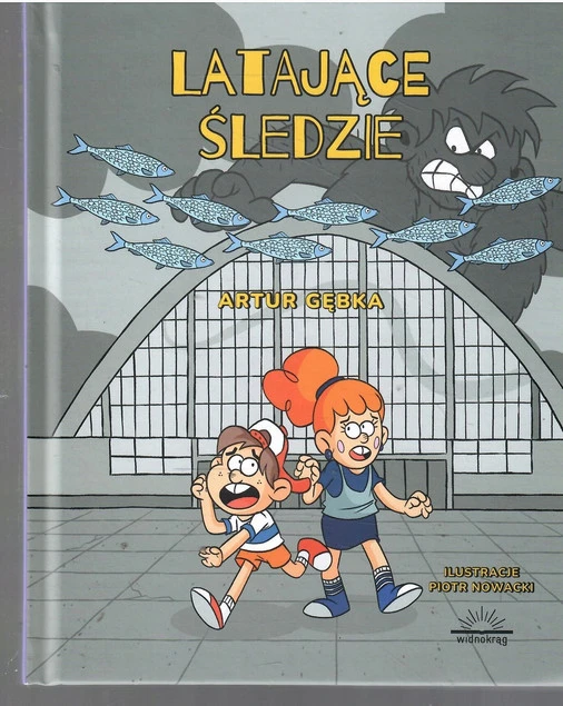 Okładka książki Gębka Latające śledzie
