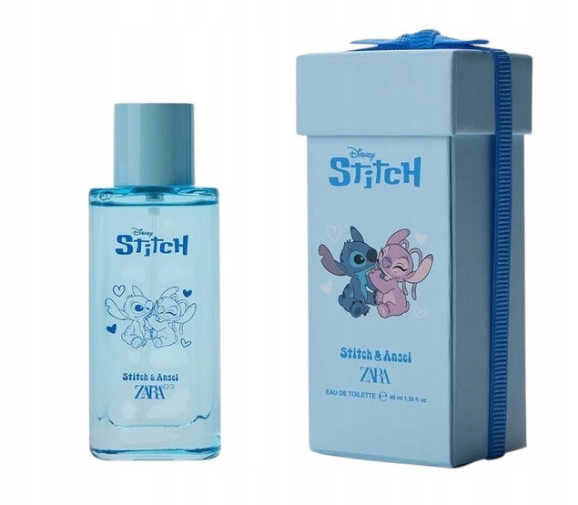ZARA DISNEY STITCH i ANGEL woda toaletowa dla dziewczynek EDT 40 ml