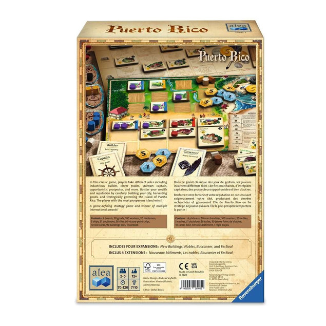 Gra planszowa Puerto Rico Ravensburger