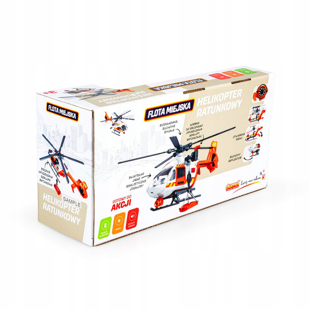DUMEL DISCOVERY FLOTA MIEJSKA HELIKOPTER RATUNKOWY