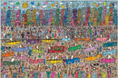 PUZZLE 5000 ZATŁOCZONE MIASTO AUTA LUDZIE