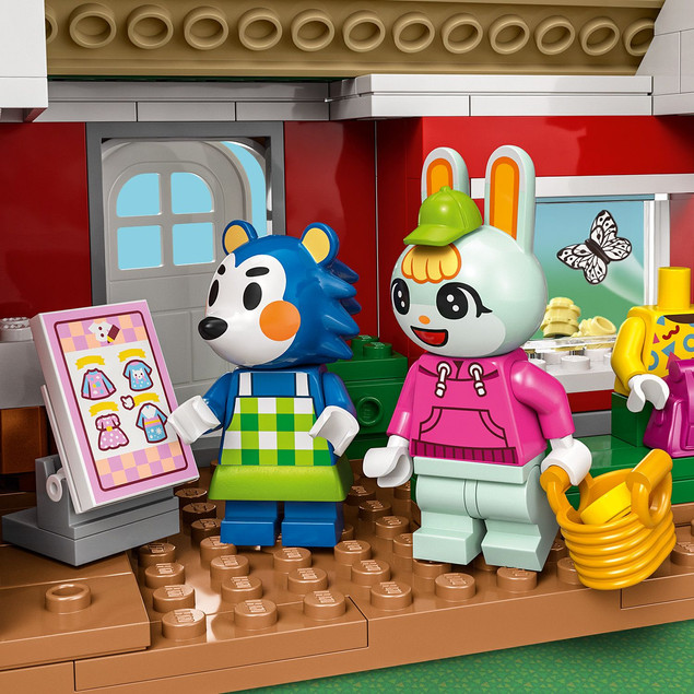 LEGO Animal Crossing - Able Sisters i sklep odzieżowy 77055