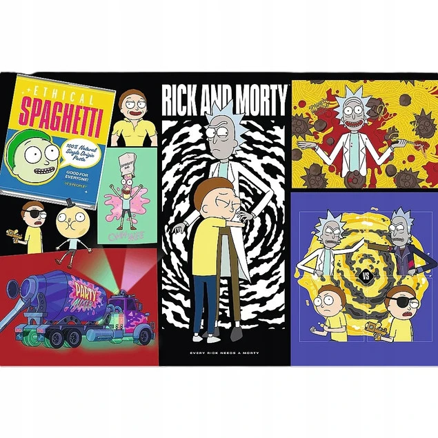 Trefl Puzzle 300 el. Rick i Morty - Zalety układania puzzli, polska produkcja