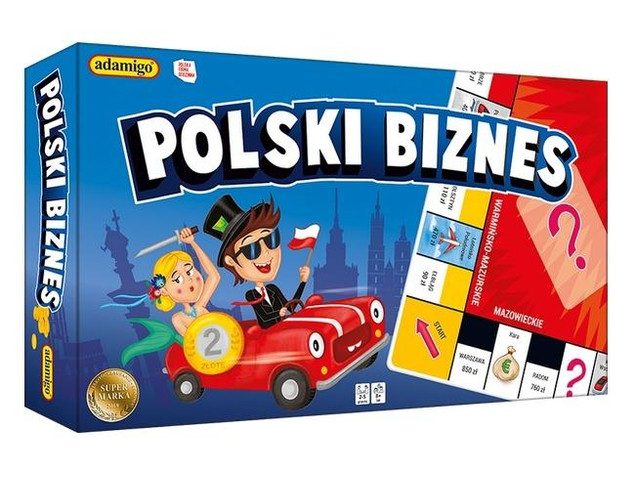 Polski Biznes gra planszowa 8+ Kukuryku