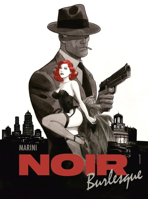 Okładka Noir burlesque Tom 1 Enrico Marini