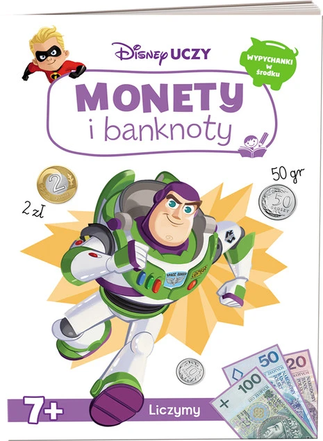 Monety i banknoty. Disney uczy Praca zbiorowa_1