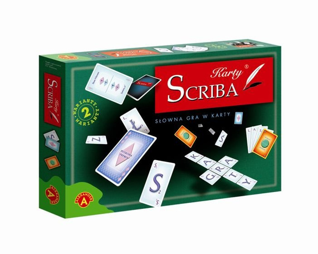 Alexander gra słowna SCRIBA - STRATEGICZNA GRA PODRÓŻNA