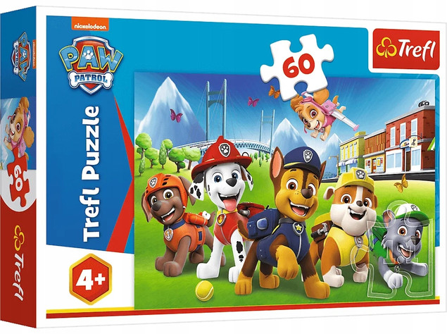 Puzzle Psi Patrol 60 elementów Trefl