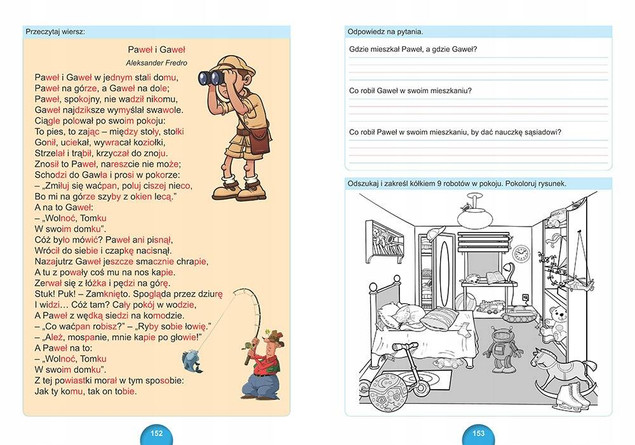 Ćwiczenia w czytaniu i pisaniu Elementarz