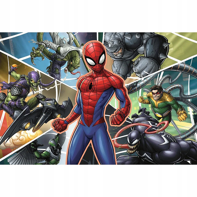 Trefl Puzzle Marvel 300 el. Ukryty Bohater + Kolekcjonerski Plakat