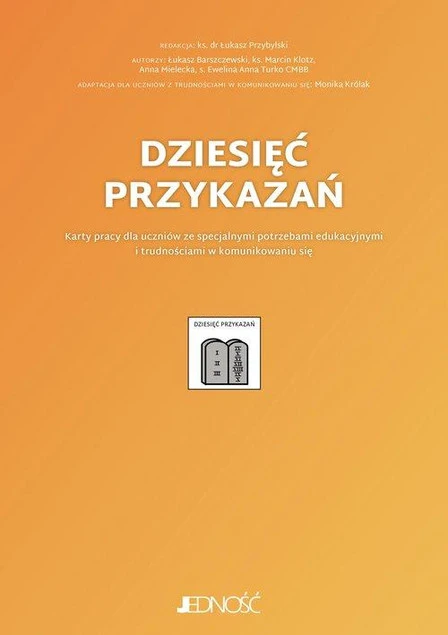 Dziesięć przykazań. Karty pracy