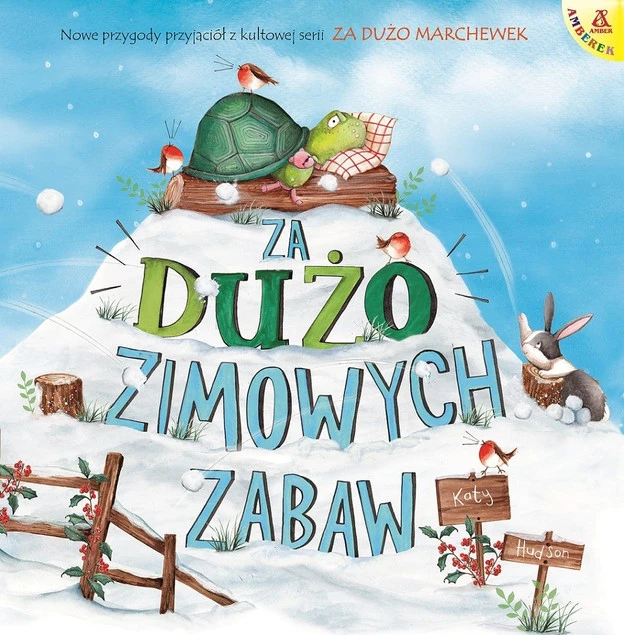 Okładka książki Za dużo zimowych zabaw Katy Hudson