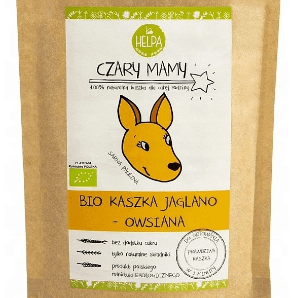 Helpa Zestaw Bio Kaszka Czary Mamy 4x 200g