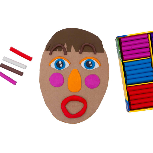 Plastelina Astra 180 sztuk 12 kol. zestaw dla przedszkoli 