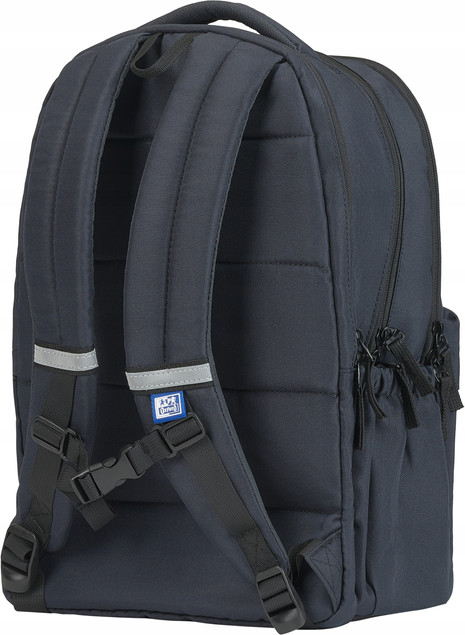 Plecak Szkolny Oxford Czarny 26 l Wielokomorowy na Laptopa A4 Wodoodporny