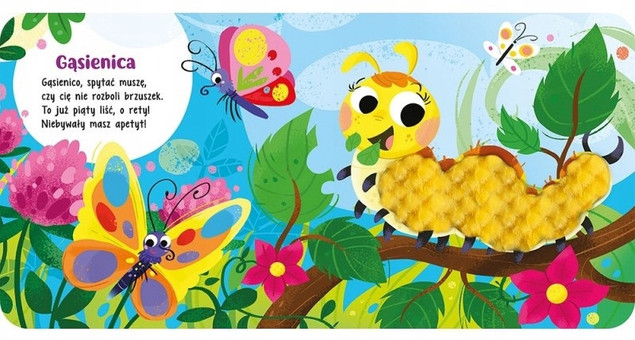 Dotknij i poczuj. Zwierzęta na łące.