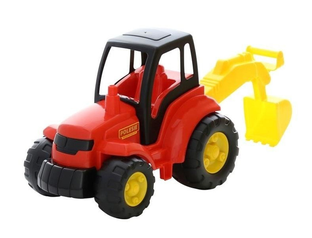 Mistrz Traktor z łopatą w siatce