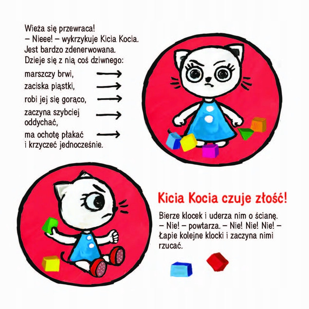 Kicia Kocia się złości Anita Głowińska