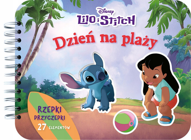 Rzepki-przyczepki 27 elementów Disney Lilo i Stitch Monika Kiersnowska