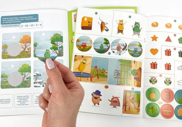 Bazgraki mówią trudne słowa. Ćwiczenia logopedyczne. Kapitan Nauka