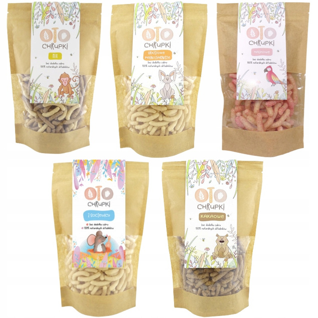 OTO Chrupki Naturalne Orkiszowe Pełnoziarniste 25g Otolandia
