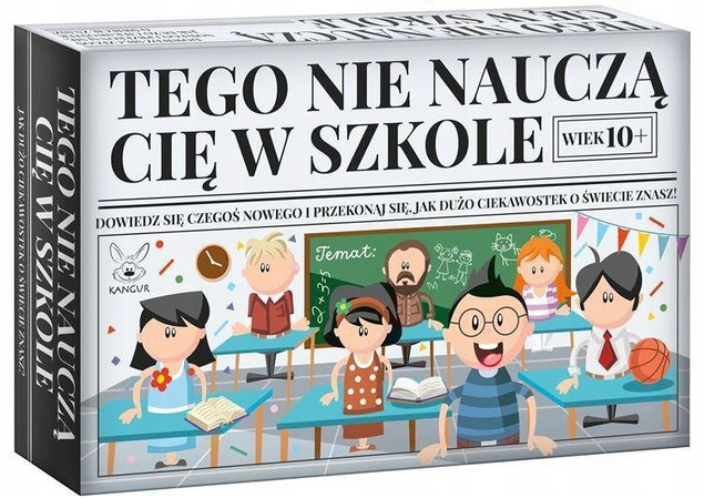 2w1 Tego nie nauczą Cię w szkole + Dzieci kontra rodzice - Kangur