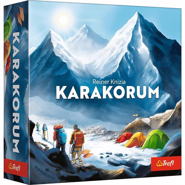 Gra planszowa gra rodzinna Karakorum Trefl