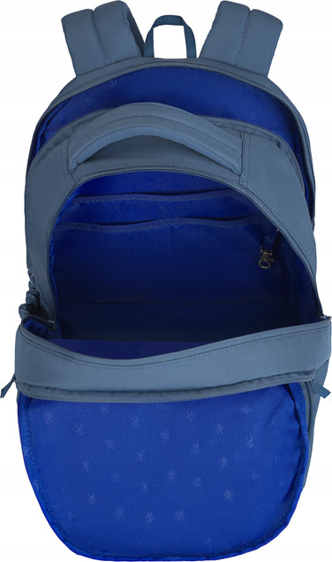 Plecak szkolny Oxford 26 l Wielokomorowy Niebieski Dżinsowy Laptop 16"