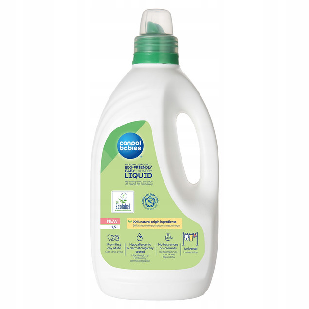 Canpol babies Hipoalergiczny Eko-Płyn do Prania Dla Niemowląt 1.5L
