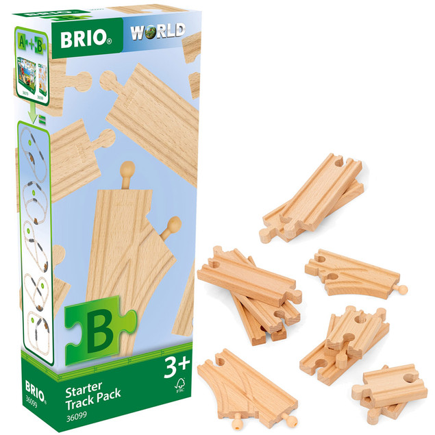 Brio 36099 Zestaw rozszerzający drewnianych torów
