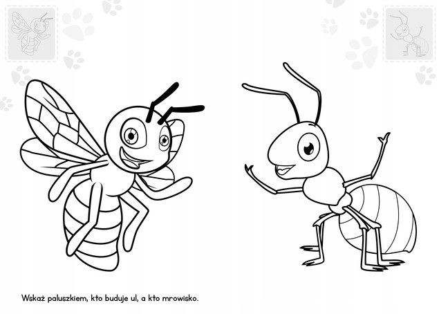 Brzdące Kolorują ZWIERZAKI W LESIE Naklejki Świecące W Ciemności 3+ Skrzat