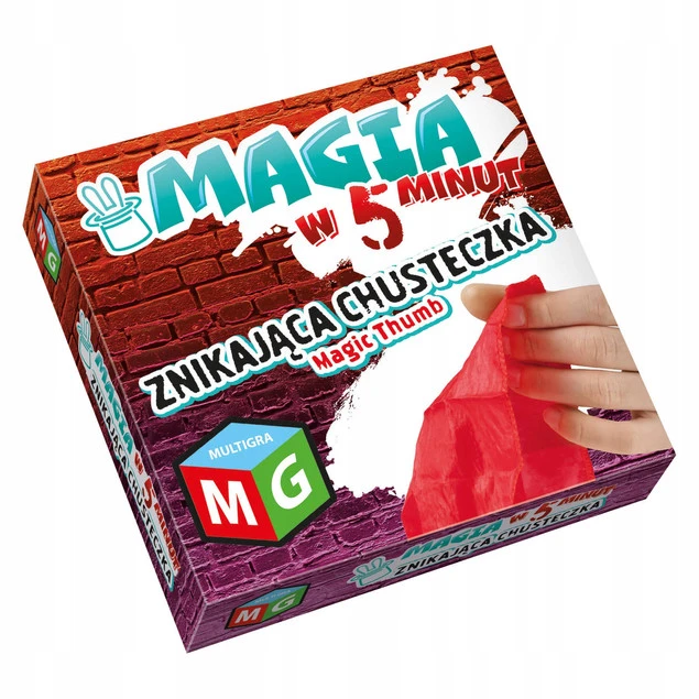 Gra planszowa Magia w 5 minut Znikająca chusteczka Multigra