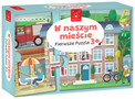 Kangur Pierwsze Puzzle W Naszym Mieście - Duża Układanka Edukacyjna dla Dzieci +3