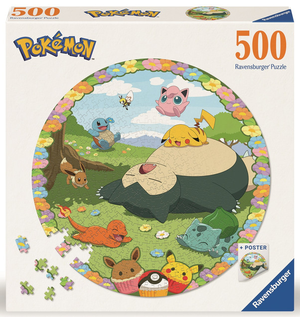 Puzzle Ravensburger Pokemon Postacie 500 elementów