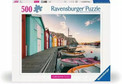 Puzzle Ravensburger 500 elementów Przystań dla Łodzi