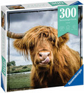 PUZZLE MOMENT 300 SZKOCKA KROWA, RAVENSBURGER