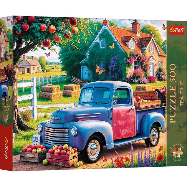 Puzzle Trefl 500 Tea Time: Samochód farmera, Mistrzostwa Europy