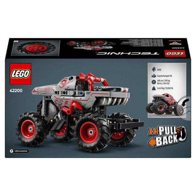 LEGO Technic Monster Jam ThunderROARus 42200 pull-back