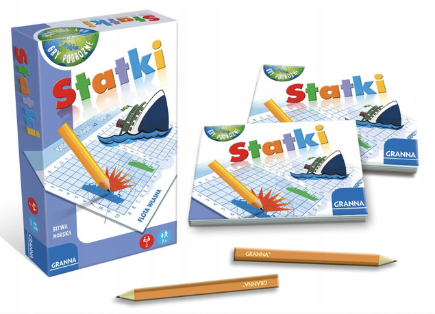 Granna Statki Gra Planszowa Podróżna dla Dzieci 7+