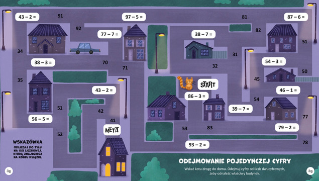 Niesamowite Labirynty Matematyczne. Dodawanie i Odejmowanie 