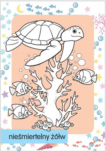 Kolorowanka z tatuażami. Magia oceanu